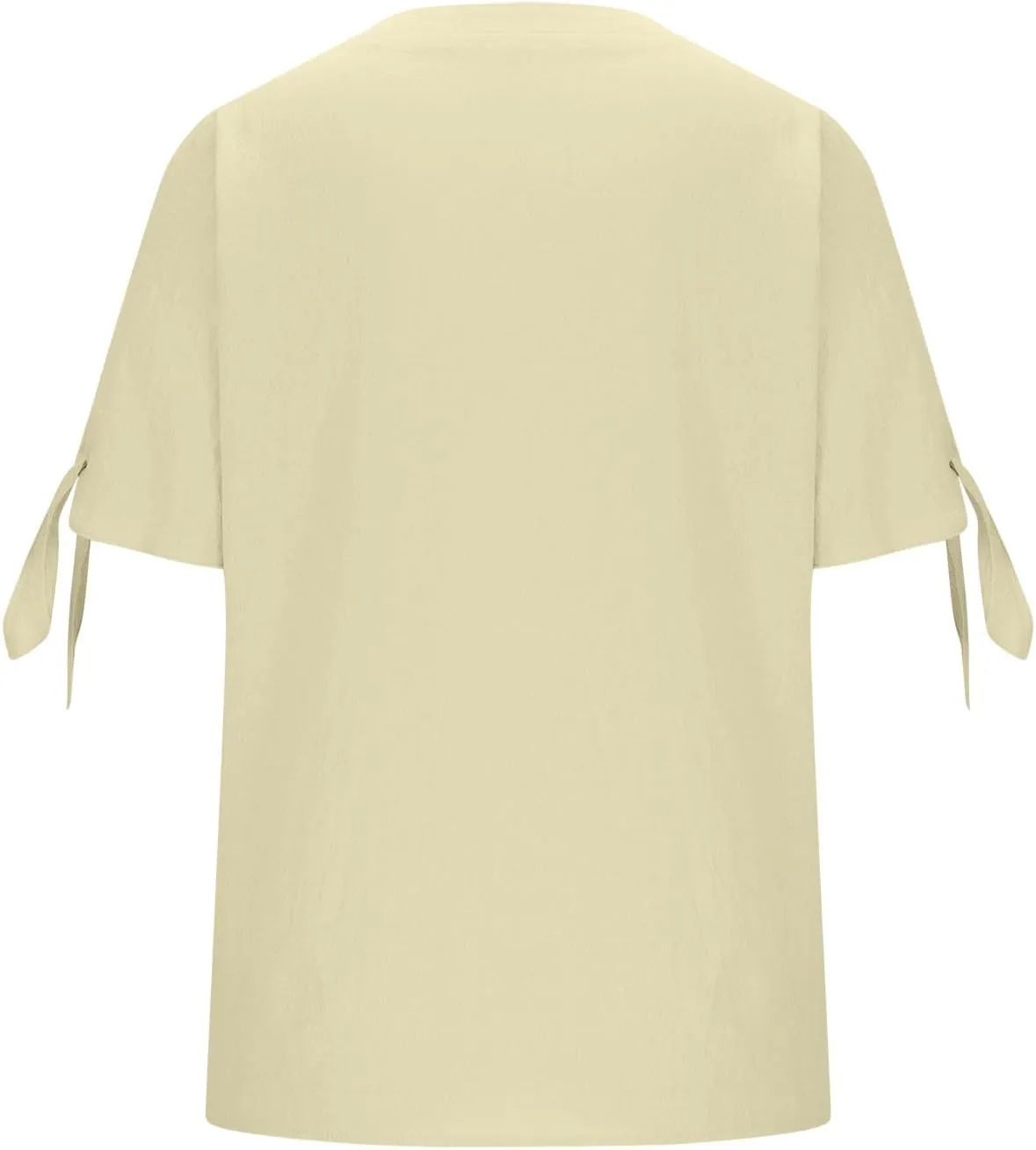 Women's Cotton Linen Shirt Fashion Belted Short Sleeve Tops Summer Loose Button Blouses Beach Vacation Clothes 2025