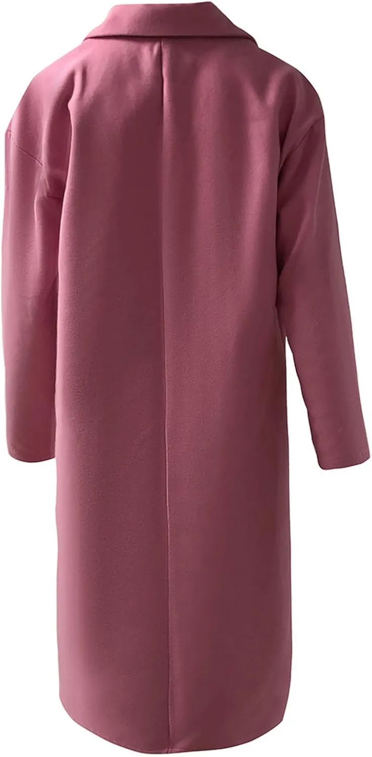 Womens Fall Fashion 2024 Long Cardigan Sweaters Oversized Fall Dressy Jackets Casual Knit Winter Coats with Pockets