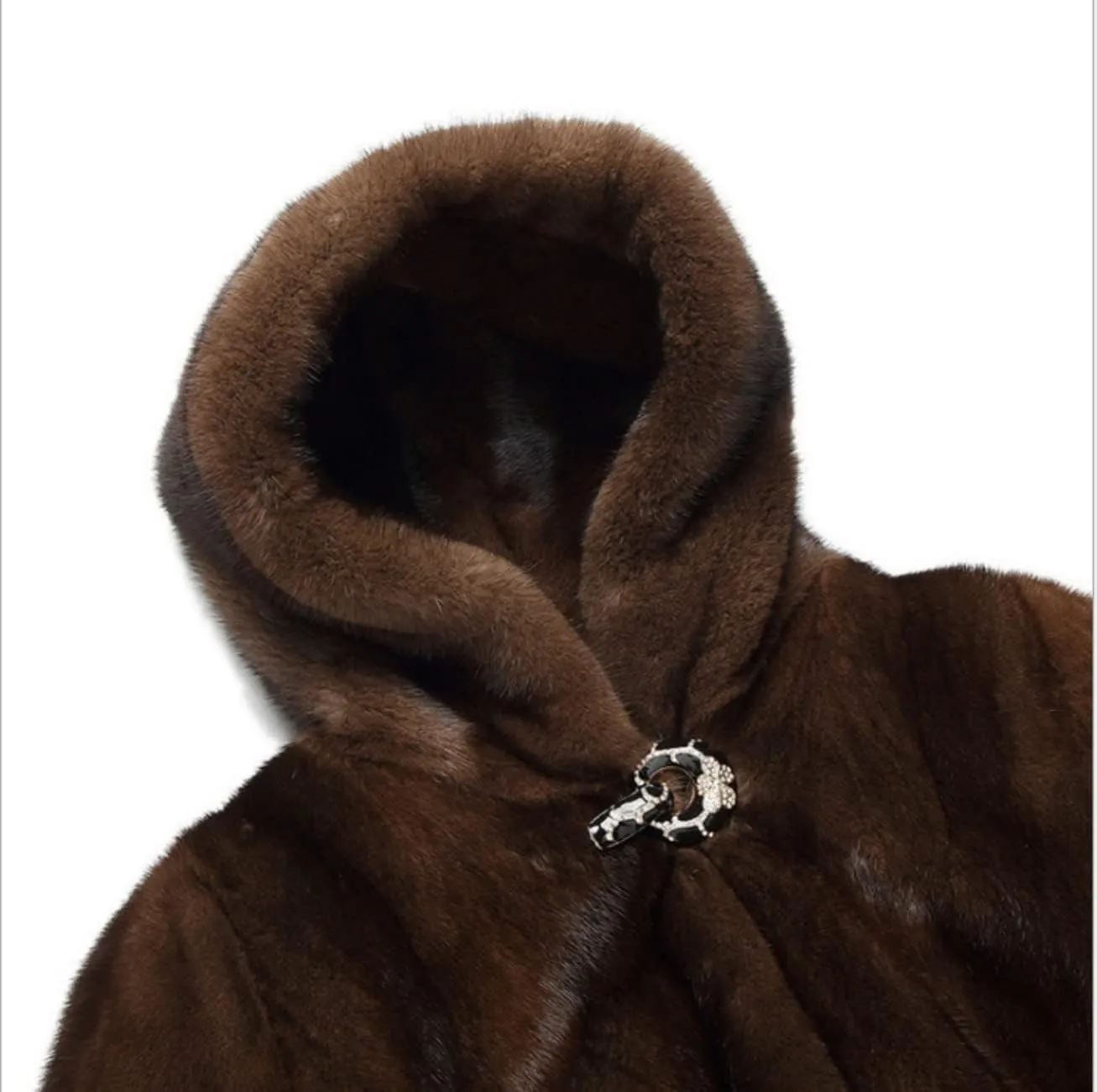 Women's Faux Fur Winter Warm Coat Jacket Down Outerwear Fur Overcoat Long Sleeve Sweater