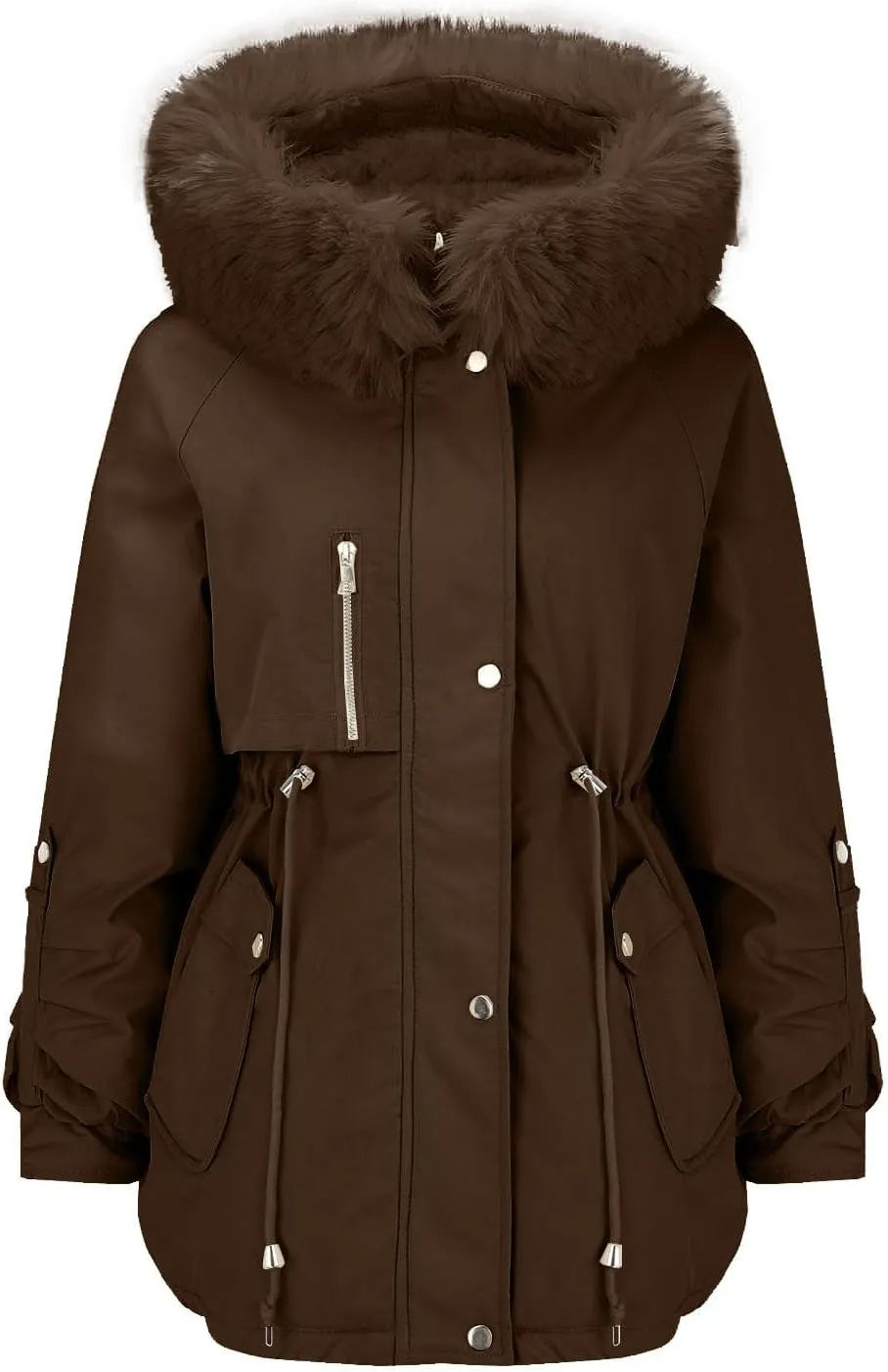 Women's Winter Jacket Winter Coat Coat Parka Outdoor Street Daily Winter Fall Long Coat Regular down