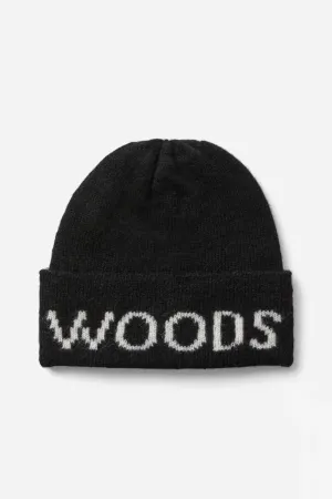 Woods Beanie Black