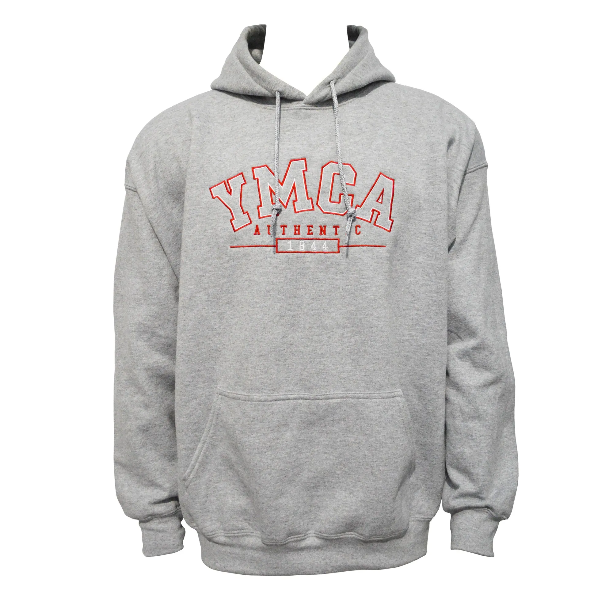 YMCA Authentic Signature Hoodie - Grey