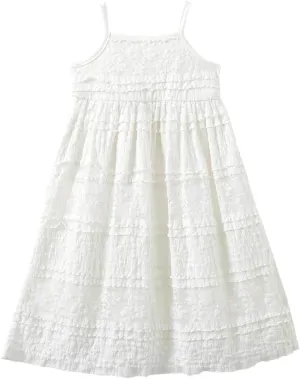 Zanie Kids Baby Girl Summer Dress Backless Toddler Easter Sundress Playwear Outfits