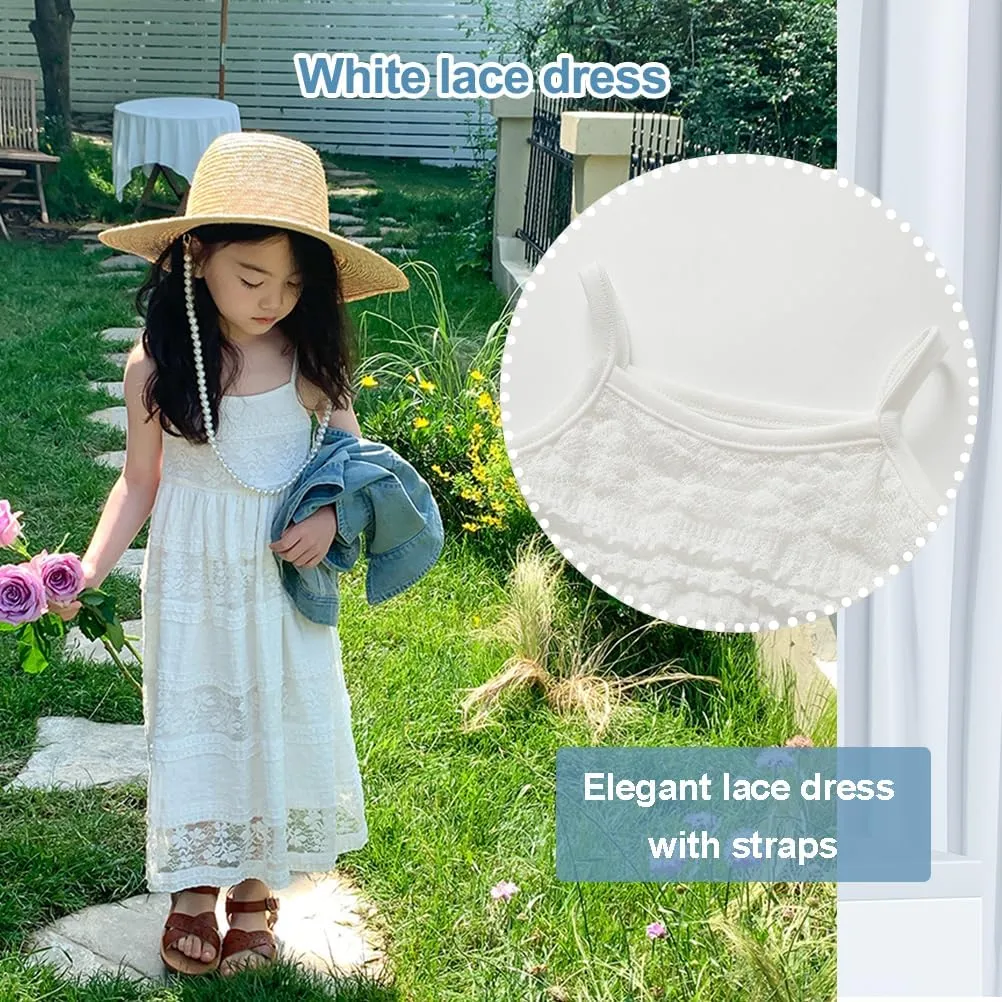 Zanie Kids Baby Girl Summer Dress Backless Toddler Easter Sundress Playwear Outfits